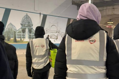 Equipe sauver des vies en maraudes