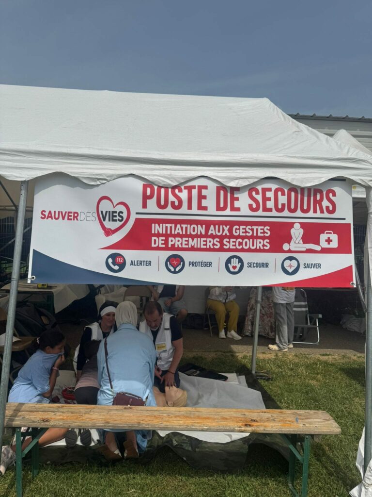 Kermesse stand de première secours