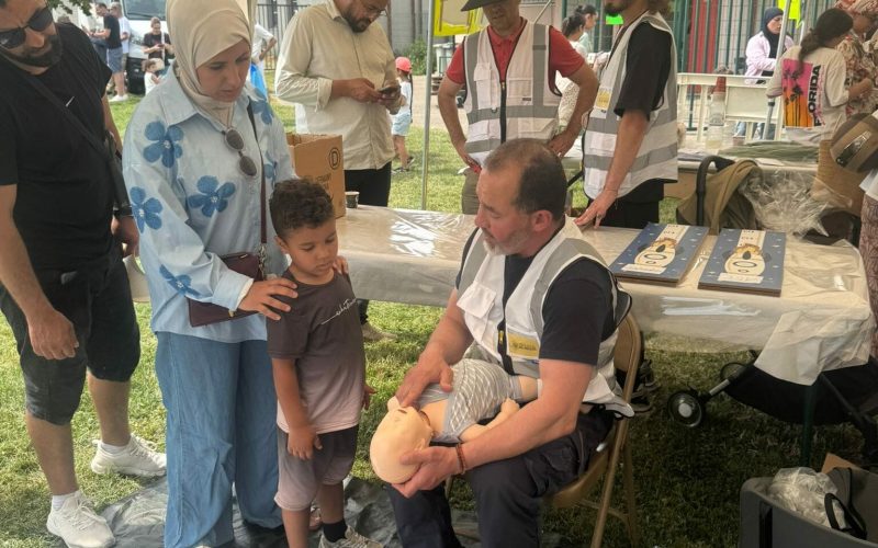 Kermesse stand de première secours