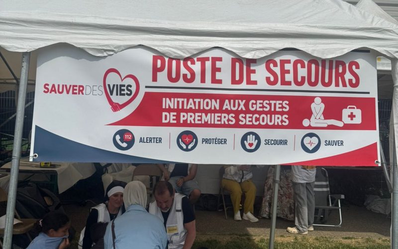 Kermesse stand de première secours