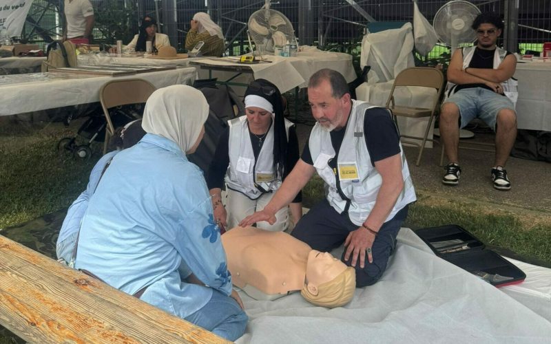 Kermesse stand de première secours