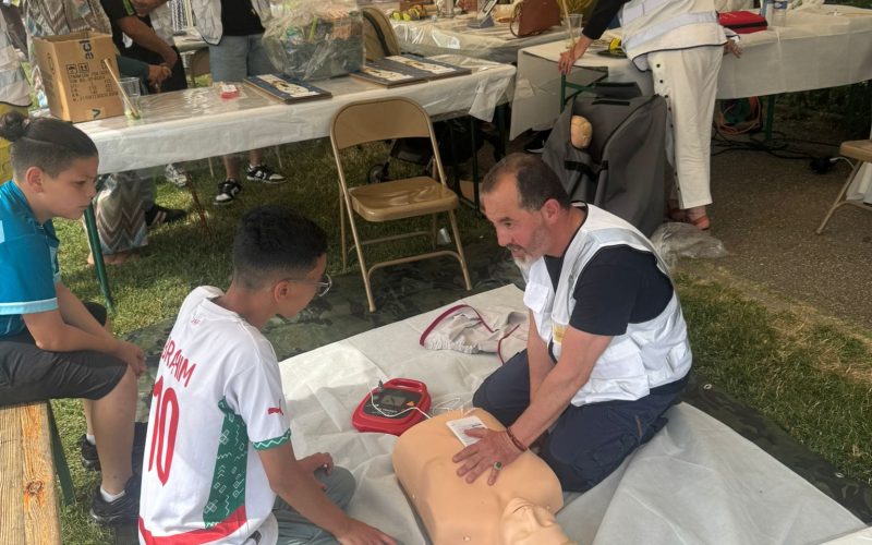 Kermesse stand de première secours
